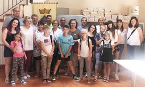 Acollida dels nens a Collbató